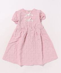 KIDS FOREST（キッズフォレスト）の「布帛リボン付ワンピース（ワンピース）」