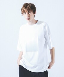 ABAHOUSE | グラデーション グラフィック プリントTシャツ/オーバーサイズ(Tシャツ/カットソー)