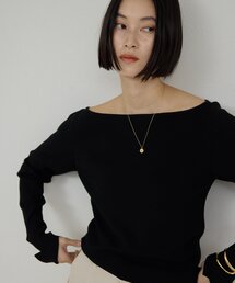 ボートニットプルオーバー