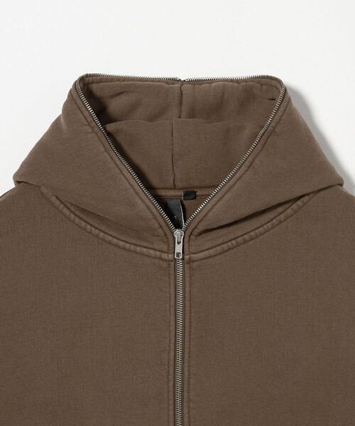 entire studios(エンタイアスタジオ)の「<Entire Studios>ETERNAL ZIP フーディー(パーカー・メンズ・ダークブラウン/ブラック/ライトグレー・M/L/S)」の4枚目の写真