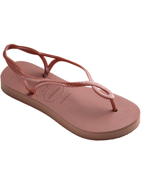 havaianas(ハワイアナス)の「havaianas (ハワイアナス) / Luna Flatform サンダル ラバービーチサンダル 厚底(サンダル・レディース・グレー/ブラック/ピンク系・22/23/24.5/25.5)」の9枚目の写真