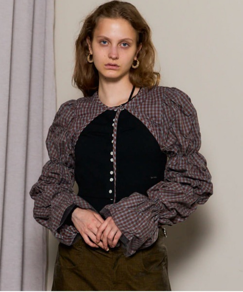 メゾンスペシャル ハンド クロシェ ニット シャツ MAISON SPECIAL（メゾンスペシャル）の「ハンドクロシェニット