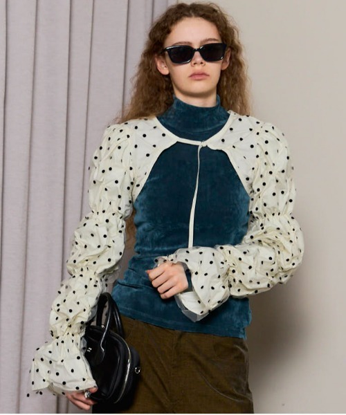 MAISON SPECIAL（メゾンスペシャル）の「Tulle Layered Shirring