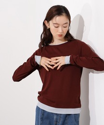 N.（N. Natural Beauty Basic） | シアーレイヤードトップス(Tシャツ/カットソー)