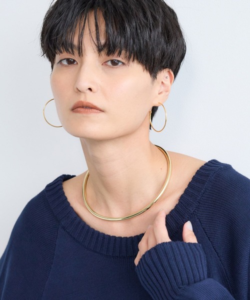 BARNYARDSTORM(バンヤードストーム)の「BARNYARDSTORM / ナローチョーカー【『ネルソンさん』YouTubeご紹介アイテム】(チョーカー・レディース・シルバー/ゴールド・FREE)」の9枚目の写真