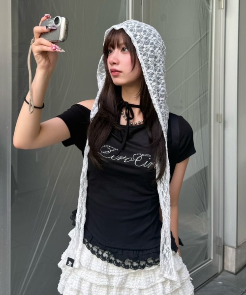nmtc +】lace balaclava / 【エヌエムティーシープラス】レース