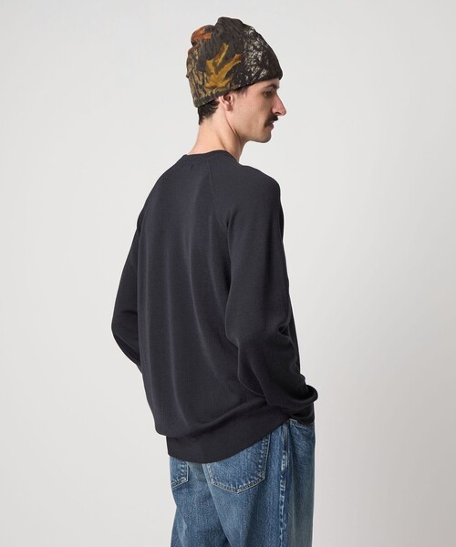 セール】＜Steven Alan＞ W/NY スムース ラグランスリーブ クルー