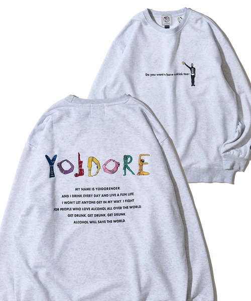【YOIDORE】ヨイドレンジャー クルーネックスウェット