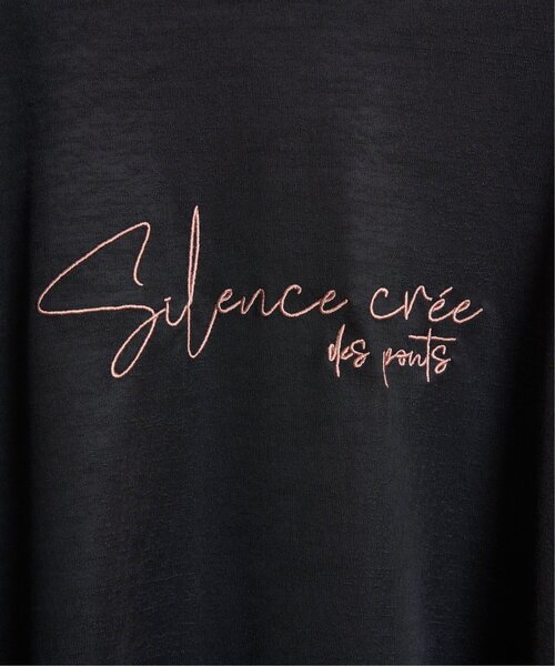 LBC（エルビーシー）の「シアーロゴ刺繍7分袖Tシャツ（Tシャツ/カットソー・レディース・ブラック/グレー/ホワイト・M）」の21枚目の写真