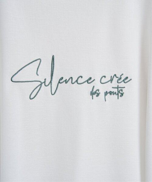 LBC（エルビーシー）の「シアーロゴ刺繍7分袖Tシャツ（Tシャツ/カットソー・レディース・ブラック/グレー/ホワイト・M）」の22枚目の写真