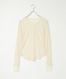シアーテレコヘンリーネックロンT