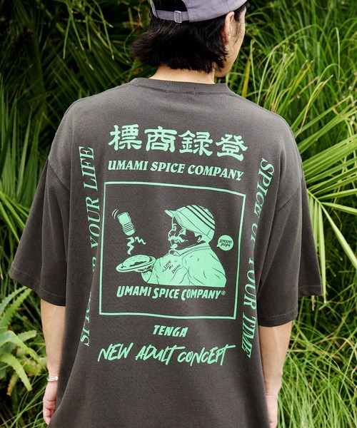 TENGA(テンガ)の「USC×TENGA NEWADULT T-SHIRT(Tシャツ/カットソー・メンズ・ホワイト/スミクロ/ライトブルー/ブラック・FREE)」の4枚目の写真