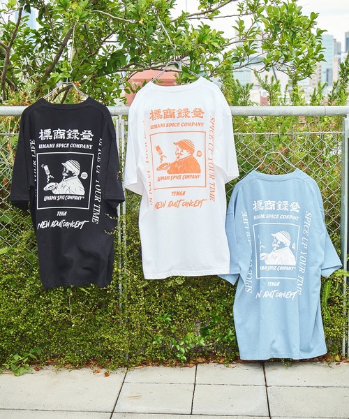 TENGA(テンガ)の「USC×TENGA NEWADULT T-SHIRT(Tシャツ/カットソー・メンズ・ホワイト/スミクロ/ライトブルー/ブラック・FREE)」の9枚目の写真