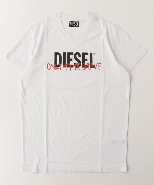 DIESEL KIDS(ディーゼルキッズ)の「DIESEL(ディーゼル)Kids & Junior ブランドロゴ半袖Tシャツカットソー(Tシャツ/カットソー・キッズ・ホワイト/カーキ/ブラック/ピンク・6Y/4Y/10Y/8Y/16Y/14Y/12Y)」の6枚目の写真