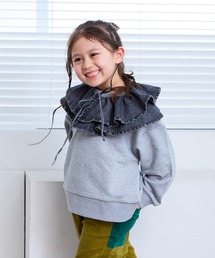 MARKEY'S（マーキーズ）の「デニムフリルカラー（付け襟・キッズ）」