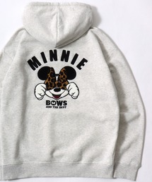 MICKEY MOUSE（ミッキーマウス）の「2026AW Disney/ディズニー 別注 オーバーサイズ 裏起毛 サガラ/アップリケ刺繍 スウェットパーカー トレーナー レディース メンズ（パーカー）」