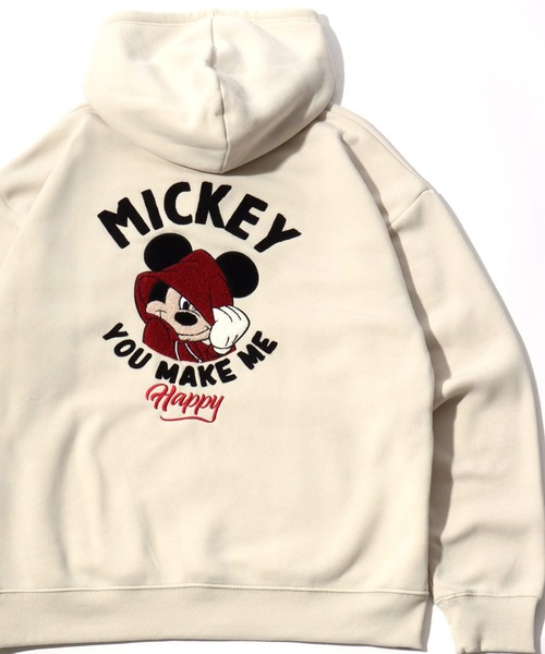 セール】2025AW Disney/ディズニー オーバーサイズ 裏起毛 ミッキー