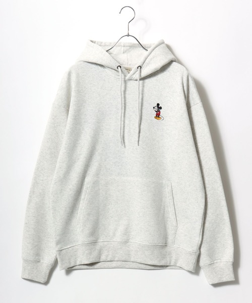 Disney（ディズニー）の「2025AW Disney/ディズニー オーバーサイズ 裏起毛 ミッキー サガラ/アップリケ刺繍 スウェットパーカー トレーナー レディース メンズ（パーカー・レディース・ブラウン/ホワイト系その他/アッシュグレー/ブラック系その他/サックスブルー/ブラック/アイボリー/ブラック系その他2・L/LL/M）」の9枚目の写真