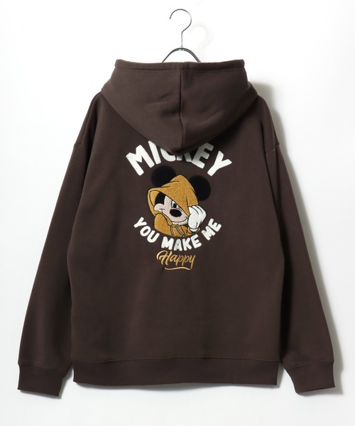 セール】2025AW Disney/ディズニー オーバーサイズ 裏起毛 ミッキー