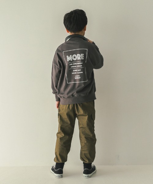 jeans-b（ジーンズベー）の「jeans-b/ジーンズベー WONDER　トレーナー（スウェット・キッズ・サンドベージュ/ベージュ/チャコールグレー・140cm/150cm/160cm/130cm）」の11枚目の写真