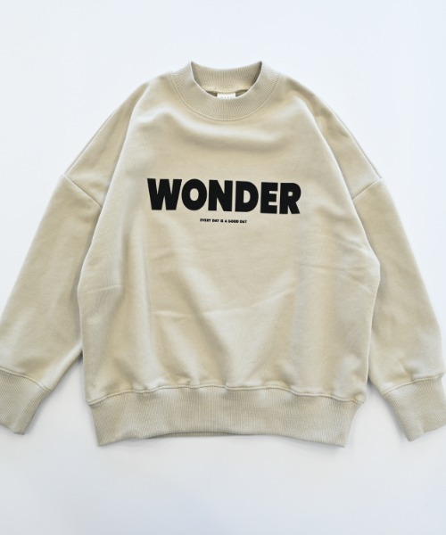 jeans-b（ジーンズベー）の「jeans-b/ジーンズベー WONDER　トレーナー（スウェット・キッズ・サンドベージュ/ベージュ/チャコールグレー・140cm/150cm/160cm/130cm）」の22枚目の写真