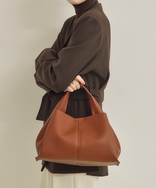 軽量なのに大容量！！！】ソフトレザーバッグ（ハンドバッグ）｜NEUNA