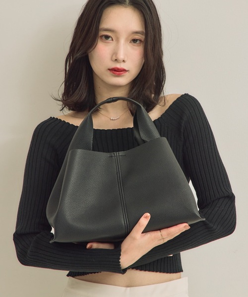 軽量なのに大容量！！！】ソフトレザーバッグ（ハンドバッグ）｜NEUNA