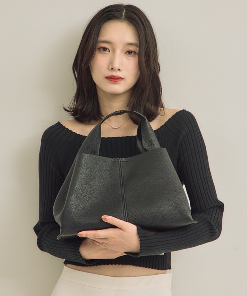 軽量なのに大容量！！！】ソフトレザーバッグ（ハンドバッグ）｜NEUNA