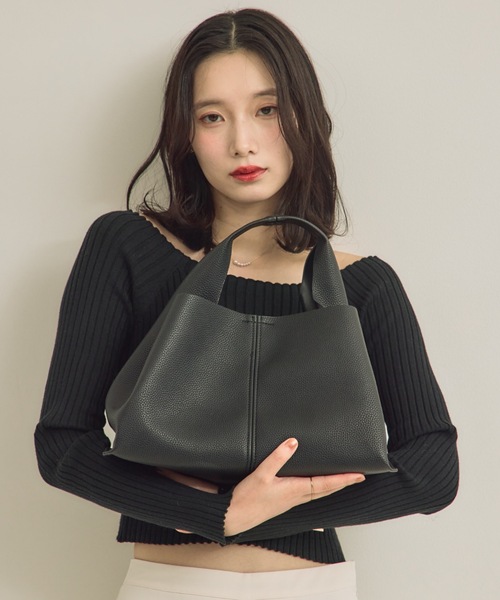軽量なのに大容量！！！】ソフトレザーバッグ（ハンドバッグ）｜NEUNA