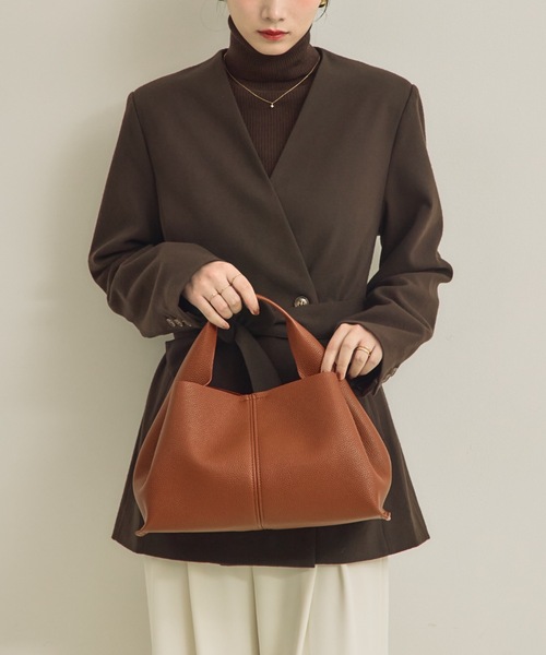 軽量なのに大容量！！！】ソフトレザーバッグ（ハンドバッグ）｜NEUNA