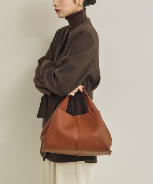 軽量なのに大容量！！！】ソフトレザーバッグ（ハンドバッグ）｜NEUNA