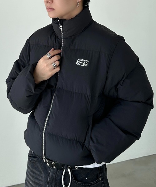 ADAMASTE（アダマスト）の「volume short padded jacket - ボリューム