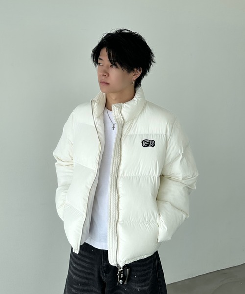 ADAMASTE（アダマスト）の「volume short padded jacket - ボリューム