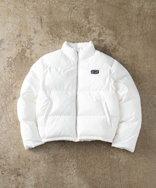 volume short padded jacket - ボリュームショート中綿ジャケット【短