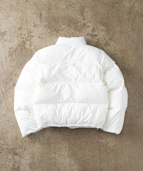 Volume Short Padded Jacket - ボリュームショート中綿ジャケット【短
