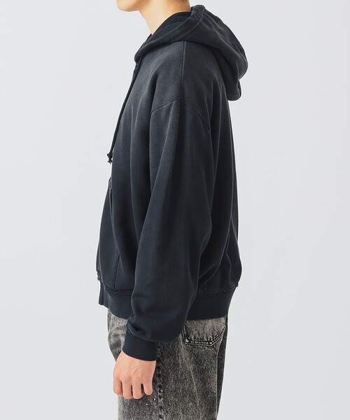 BEAMS HEART（ビームスハート）の「【ユニセックス】GMS 裏毛 ジップ パーカー（パーカー・メンズ・ブラック/ブラウン・SMALL/MEDIUM/LARGE）」の10枚目の写真