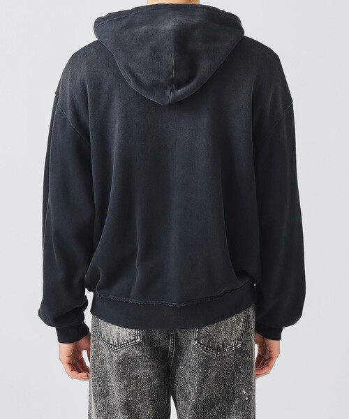 BEAMS HEART（ビームスハート）の「【ユニセックス】GMS 裏毛 ジップ パーカー（パーカー・メンズ・ブラック/ブラウン・SMALL/MEDIUM/LARGE）」の11枚目の写真