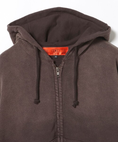 BEAMS HEART（ビームスハート）の「【ユニセックス】GMS 裏毛 ジップ パーカー（パーカー・メンズ・ブラック/ブラウン・SMALL/MEDIUM/LARGE）」の16枚目の写真