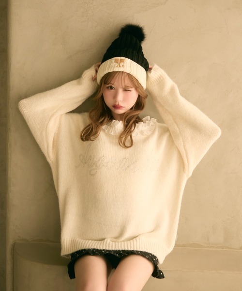 セール】バイカラーニット帽（ニットキャップ/ビーニー）｜TITTY&CO