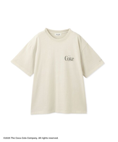 SALON adam et rope'（サロン アダム エ ロペ）の「Coca-Cola ビンテージライクTシャツ（Tシャツ/カットソー・レディース・ベージュ/ライトグレー/ベージュ系その他/グレー・FREE）」の13枚目の写真