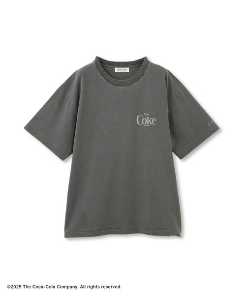 SALON adam et rope'（サロン アダム エ ロペ）の「Coca-Cola ビンテージライクTシャツ（Tシャツ/カットソー・レディース・ベージュ/ライトグレー/ベージュ系その他/グレー・FREE）」の16枚目の写真