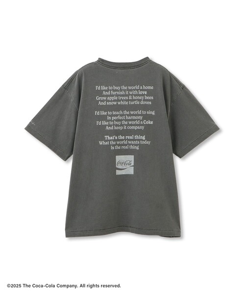 SALON adam et rope'（サロン アダム エ ロペ）の「Coca-Cola ビンテージライクTシャツ（Tシャツ/カットソー・レディース・ベージュ/ライトグレー/ベージュ系その他/グレー・FREE）」の20枚目の写真