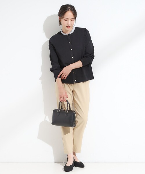 SHOO・LA・RUE(シューラルー)の「【2WAY】ミニボストンバッグ(ショルダーバッグ・レディース・ブラック/ボルドー/ブラウン系・00)」の12枚目の写真