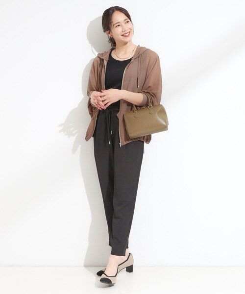 SHOO・LA・RUE(シューラルー)の「【2WAY】ミニボストンバッグ(ショルダーバッグ・レディース・ブラック/ボルドー/ブラウン系・00)」の14枚目の写真