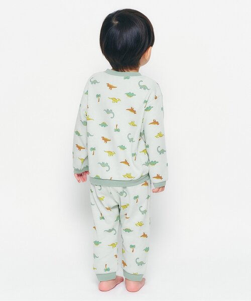 apres les cours（アプレレクール）の「BOYSバラエティワッフルパジャマ（ルームウェア/パジャマ・キッズ・ベージュ/オフホワイト/ミント/キナリ・90/100/110/120/80/130）」の6枚目の写真