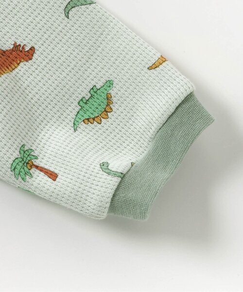 apres les cours（アプレレクール）の「BOYSバラエティワッフルパジャマ（ルームウェア/パジャマ・キッズ・ベージュ/オフホワイト/ミント/キナリ・90/100/110/120/80/130）」の14枚目の写真