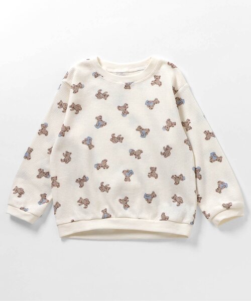 apres les cours（アプレレクール）の「BOYSバラエティワッフルパジャマ（ルームウェア/パジャマ・キッズ・ベージュ/オフホワイト/ミント/キナリ・90/100/110/120/80/130）」の22枚目の写真