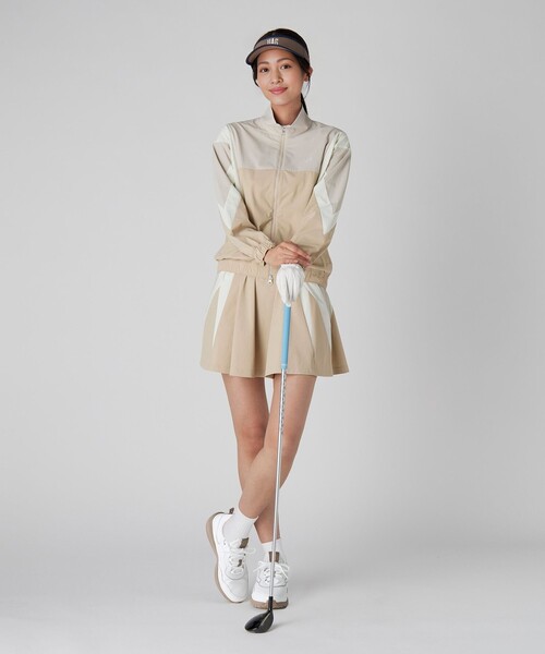 セール】スポーティ ジップ ブルゾン 撥水 ストレッチ（ブルゾン