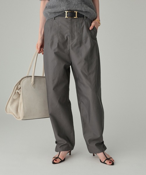 BABYLONE（バビロン）の「裾アジャストカーゴパンツ（カーゴパンツ・レディース・カーキ/チャコール・36inch/38inch）」の2枚目の写真