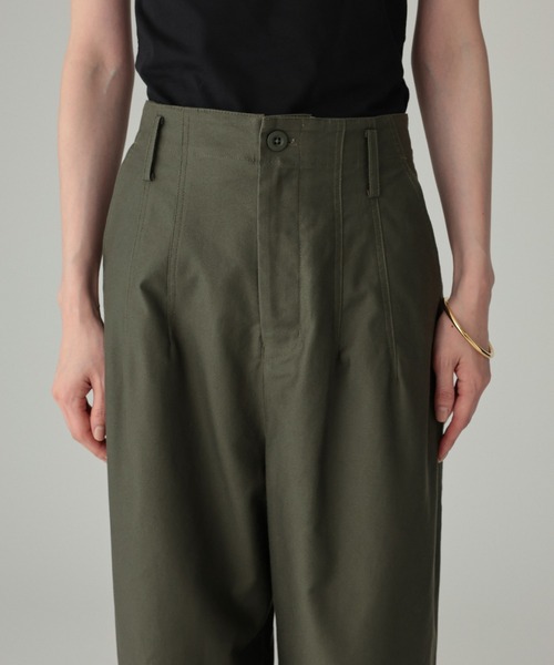 BABYLONE（バビロン）の「裾アジャストカーゴパンツ（カーゴパンツ・レディース・カーキ/チャコール・36inch/38inch）」の18枚目の写真